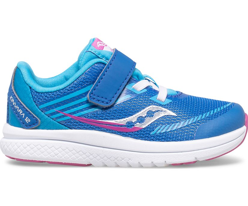 Saucony Kinvara 12 Jr. Kids\' Sneakers Blue / Pink | Canada 890YXFU